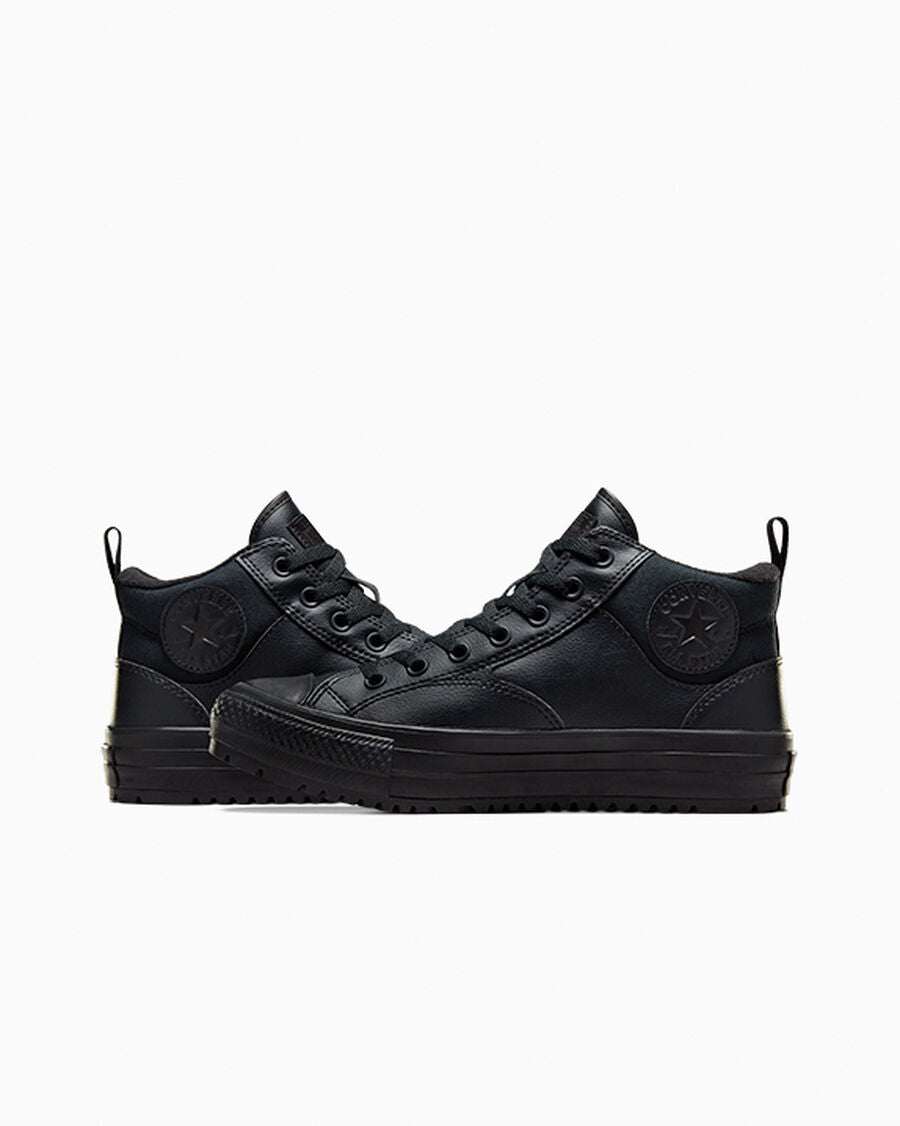 Water-Repellent Mid-Top Boot - Black/Black/Black
