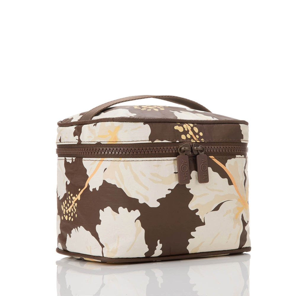 Handled Splash-Resistant Toiletry Bag - Floral