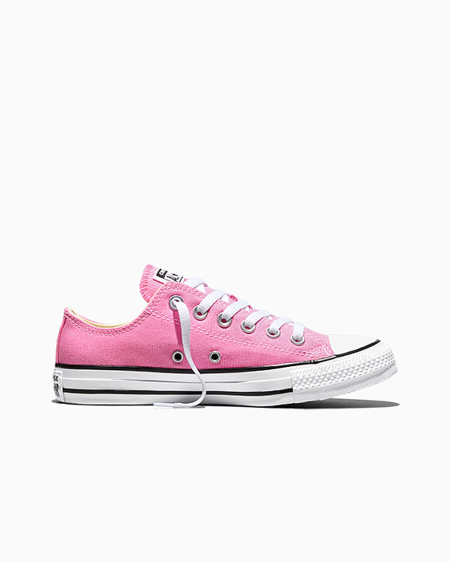 Canvas Low-Top Sneaker - Multiple Colors - Pink