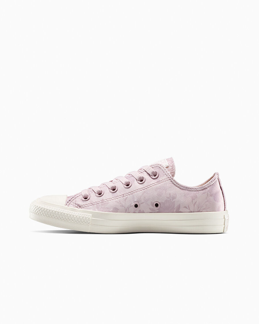 Floral Satin Low Top Sneaker