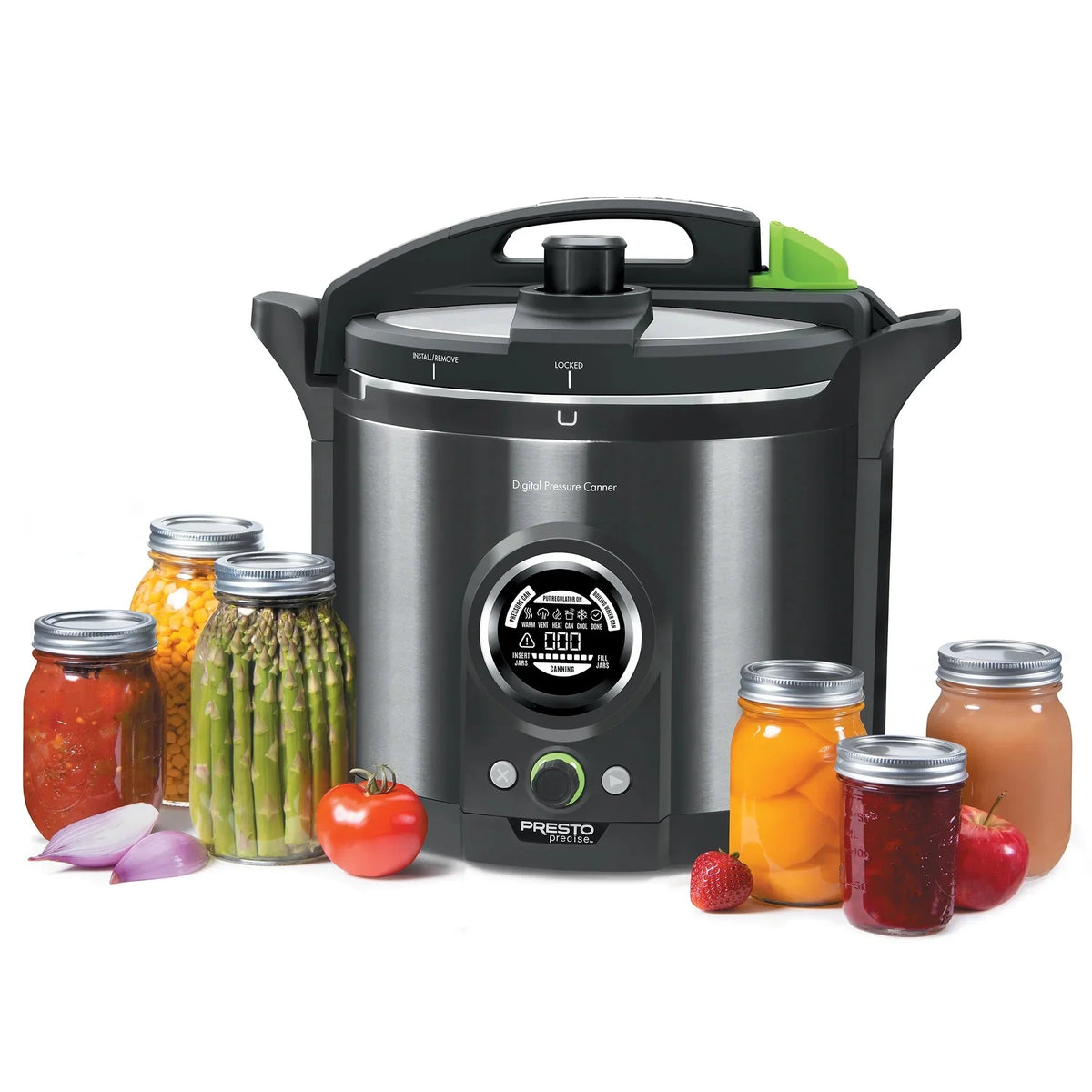 Presto Precise Digital Electric Pressure Canner, 12 Quarts - 02144