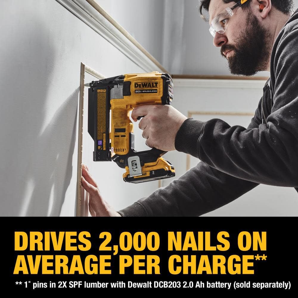 Compact Series 20V 23 Gauge Pin Nailer Kit - DCN623D1