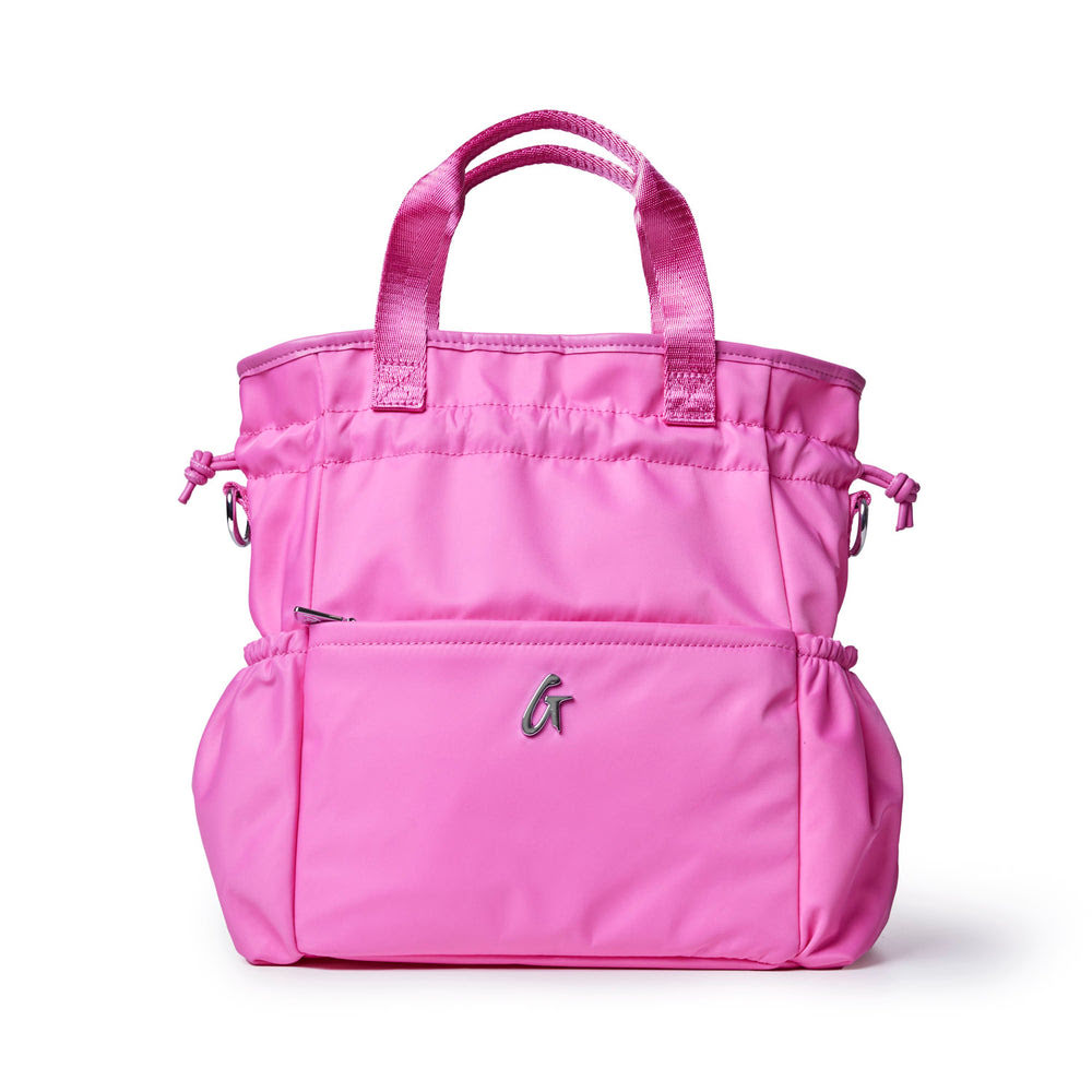 Insulated Nylon Lunch Bag - Hot Pink