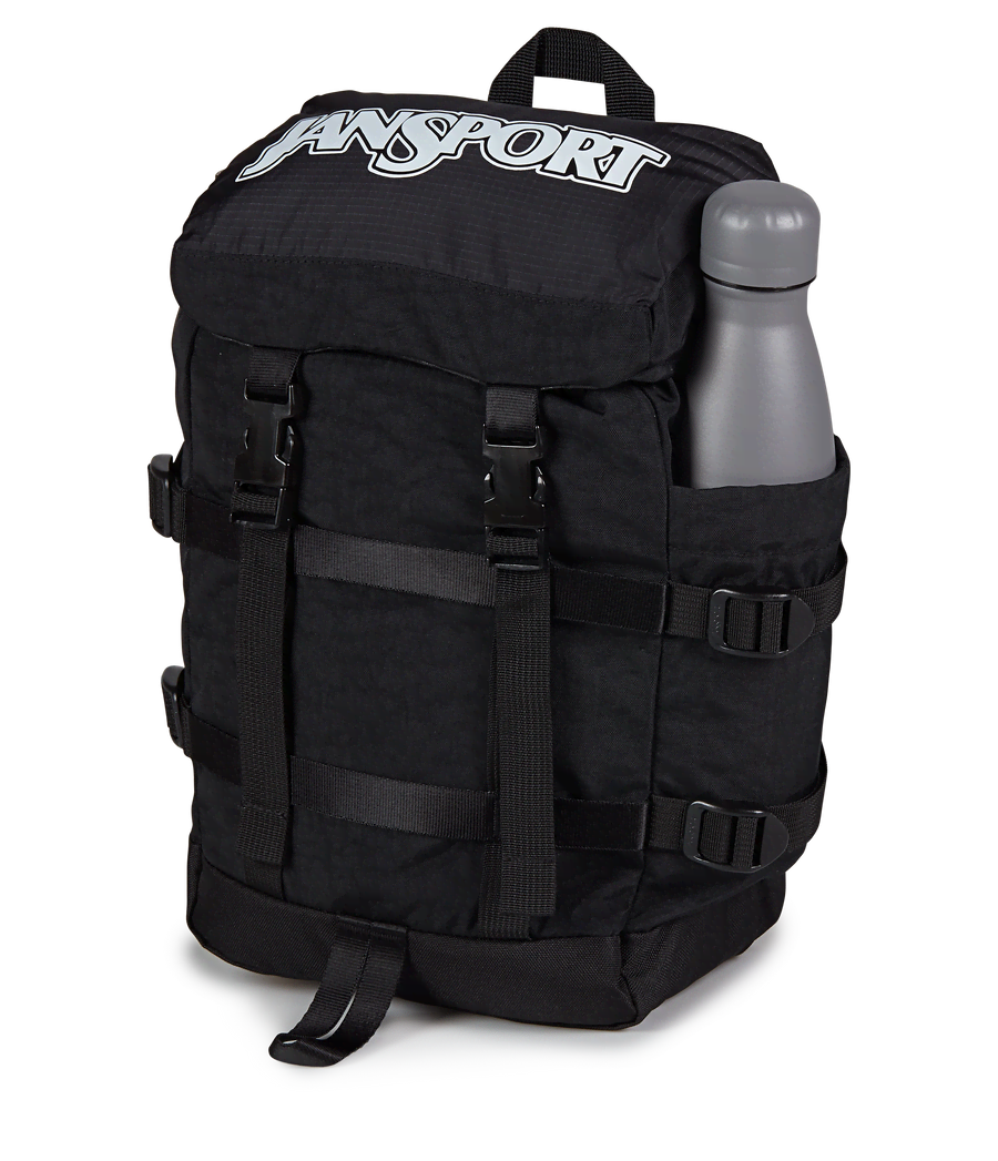 Recycled Nylon Mini Backpack - Smokey Grit
