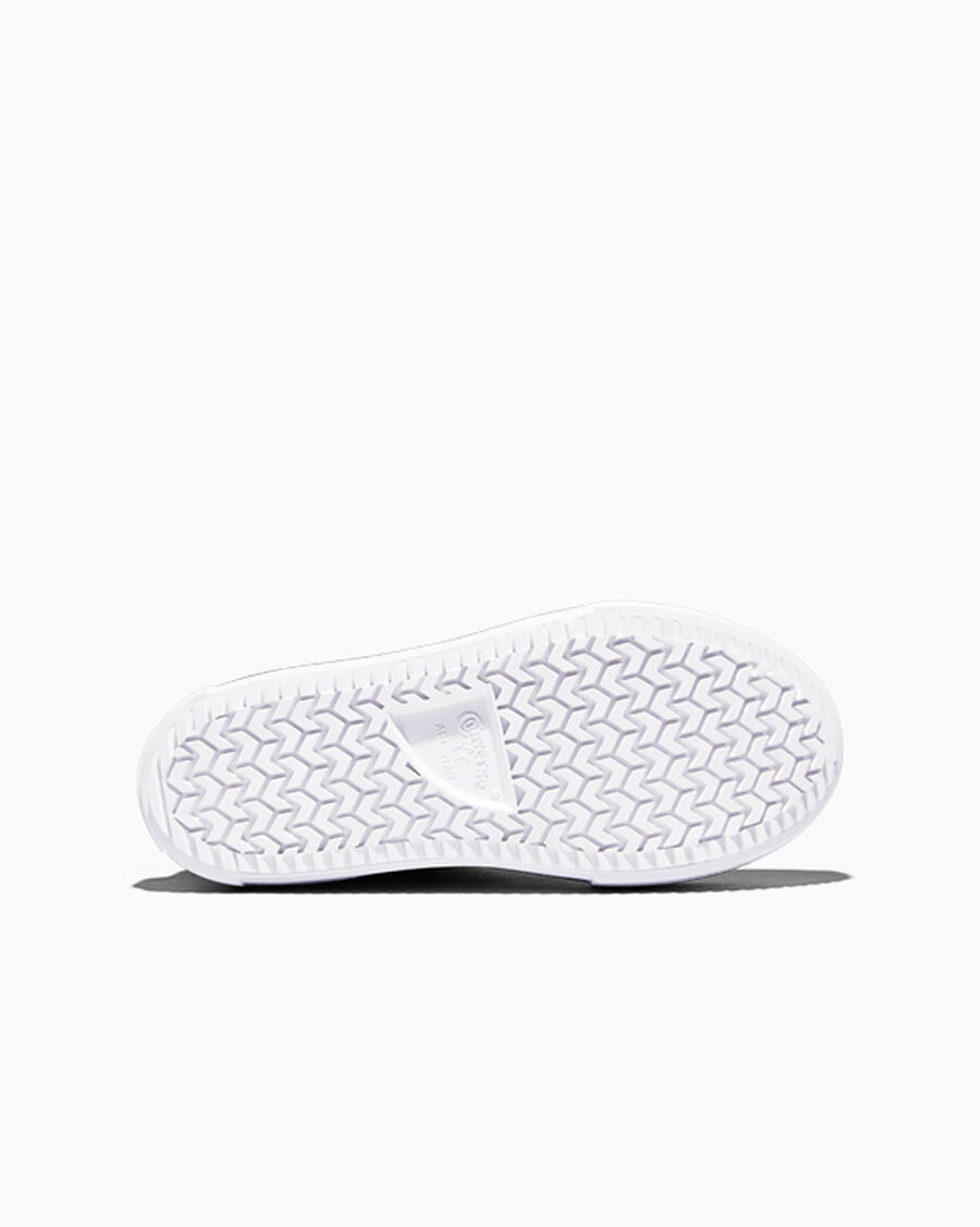 Kids' Canvas Platform High-Top Sneaker - Black - Black/White/Egret