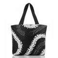 Expandable Nylon Tote - Floral Print