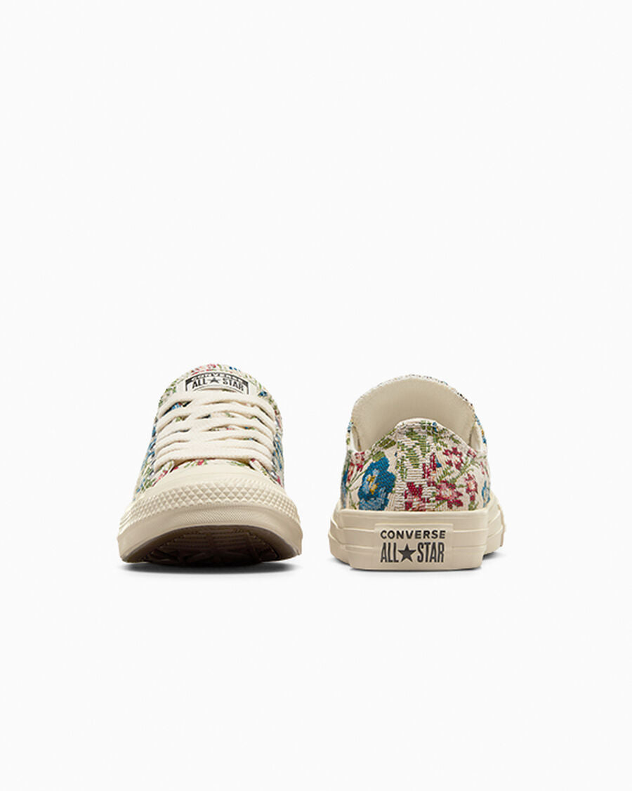 Women's Floral Jacquard Low Top Sneaker