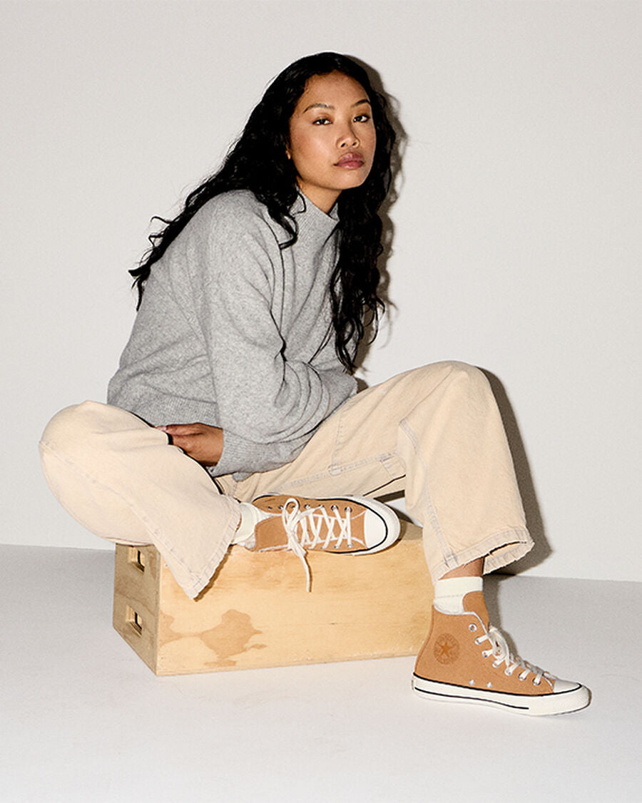 Women's Faux Fur Lined Suede High Top