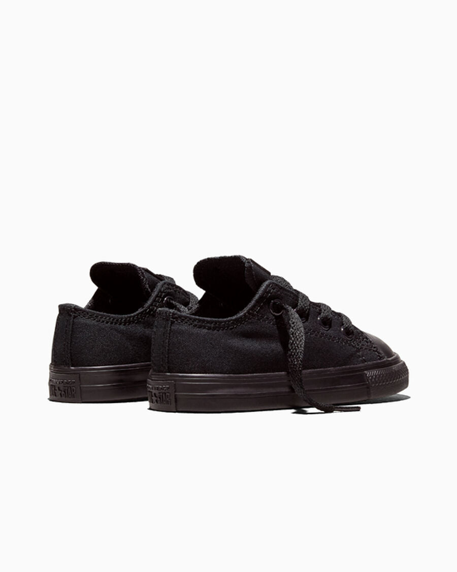 Canvas Low Top Sneaker - Black - Black Monochrome