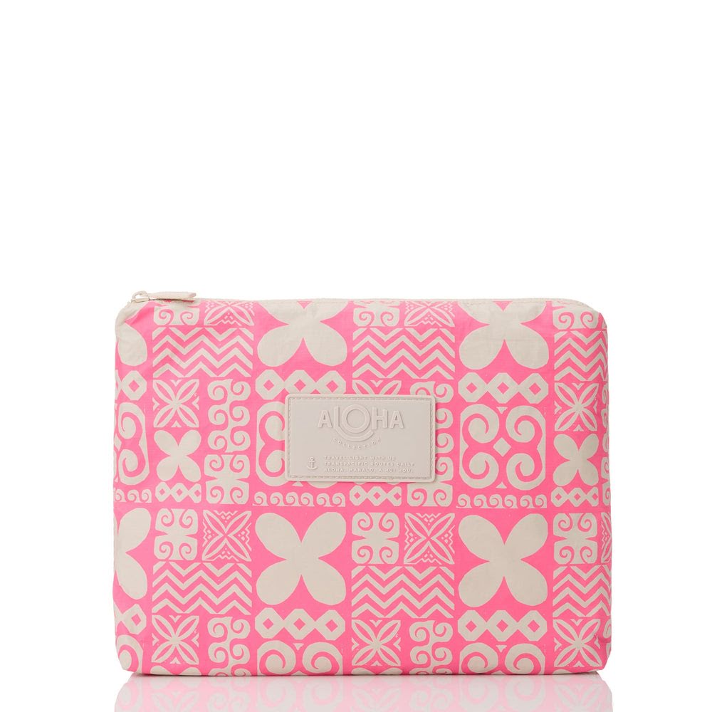 Medium Splash-Resistant Pouch - Geometric