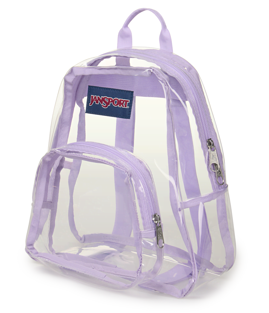 Clear Mini Backpack - Citron Lime