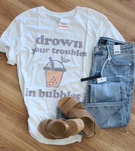 CREAM T-SHIRT