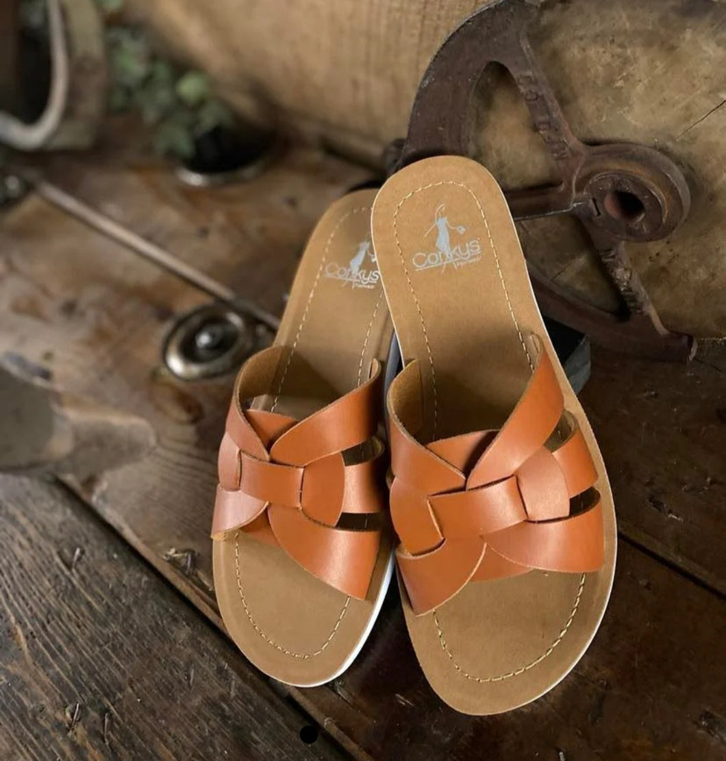 CORKYS COGNAC SANDAL