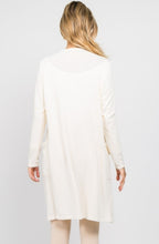 Load image into Gallery viewer, Womans long sleeve Ivory cardigan
