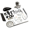 Zimtown 80cc 2-Stroke Engine Bike Motor Kit For 26in Bicycles, Silver White