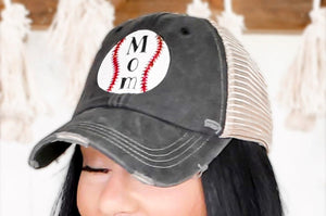 Baseball Mom Cap