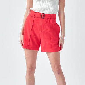 KanCan Belted Shorts