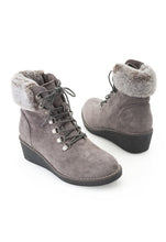 Load image into Gallery viewer, Corky&#39;s  Fox Bay Faux Fur Wedge Boot
